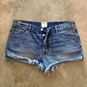 TWELVE by ONTWELFTH Distressed Denim Cut Off Shorts | Size 27